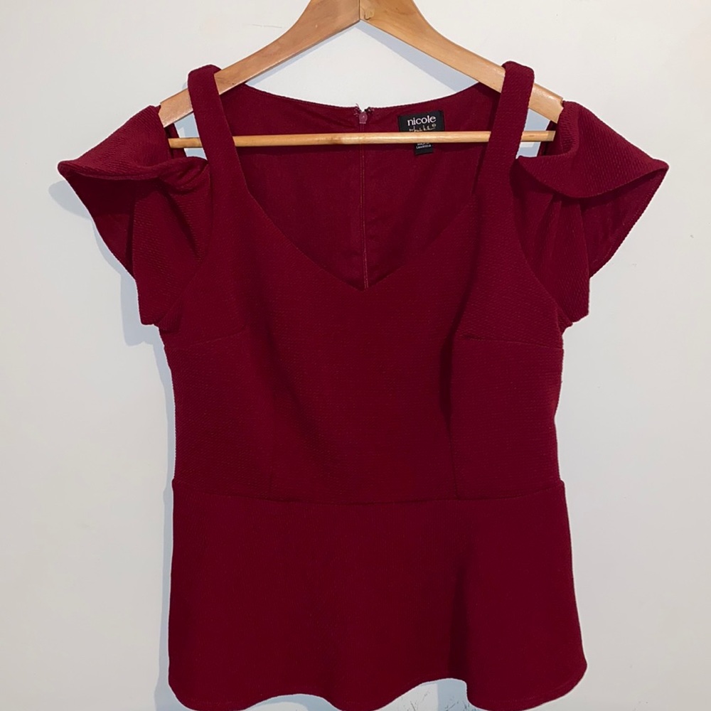 Nicole Women’s Cold Shoulder Top